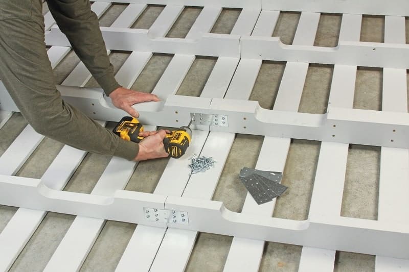 platform bed mending plates 1