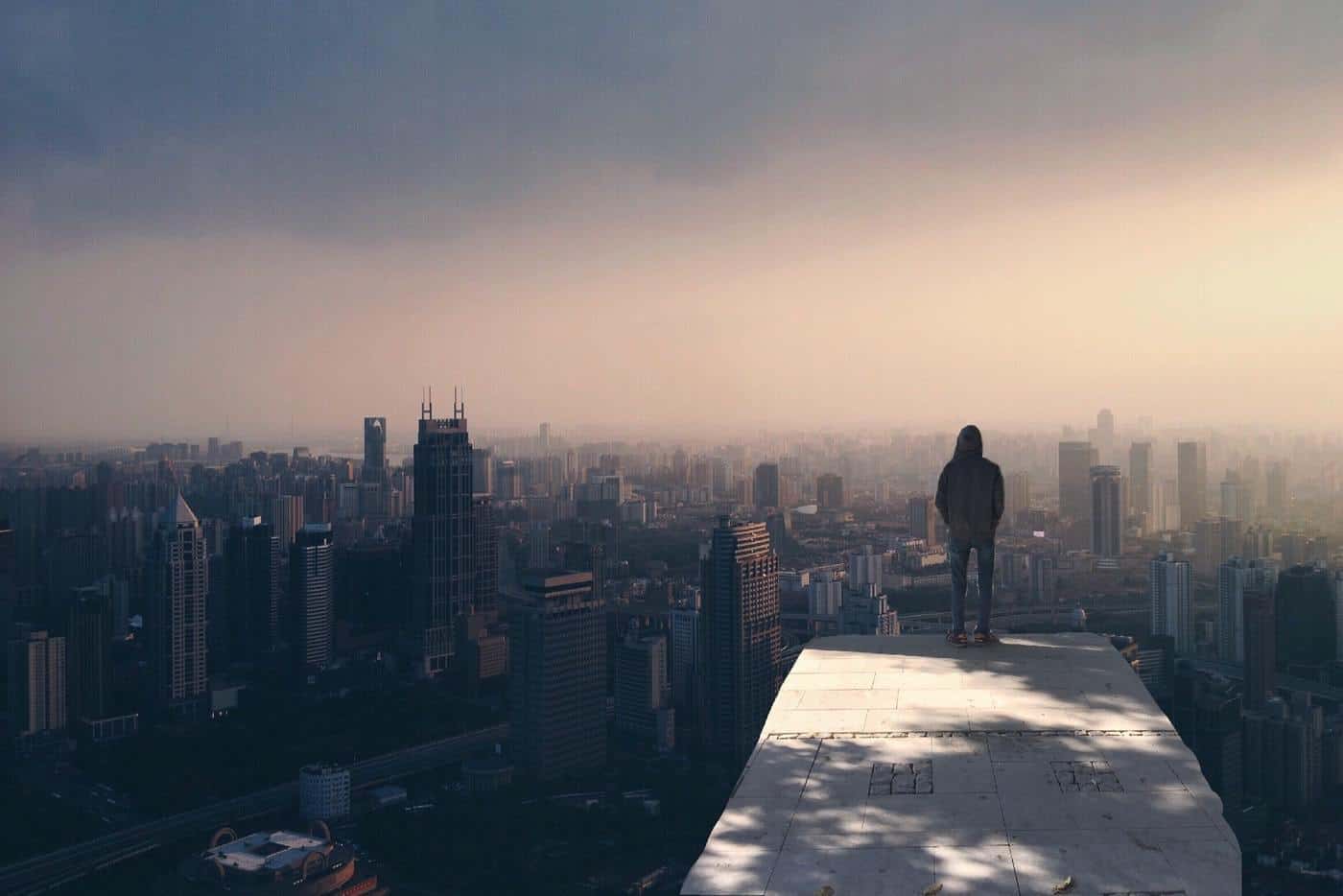 Man standing on top of building - Architect Ron Bakker talks about sustainable building
