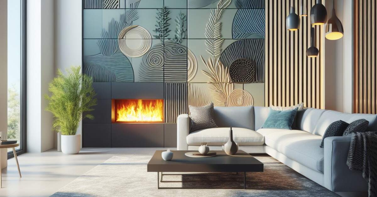 How Flush Access Panels Contribute to Your Building's Design 2 Living room with flush access panels