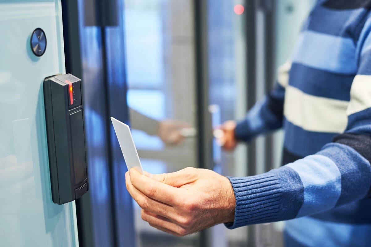 access control in office using keycard