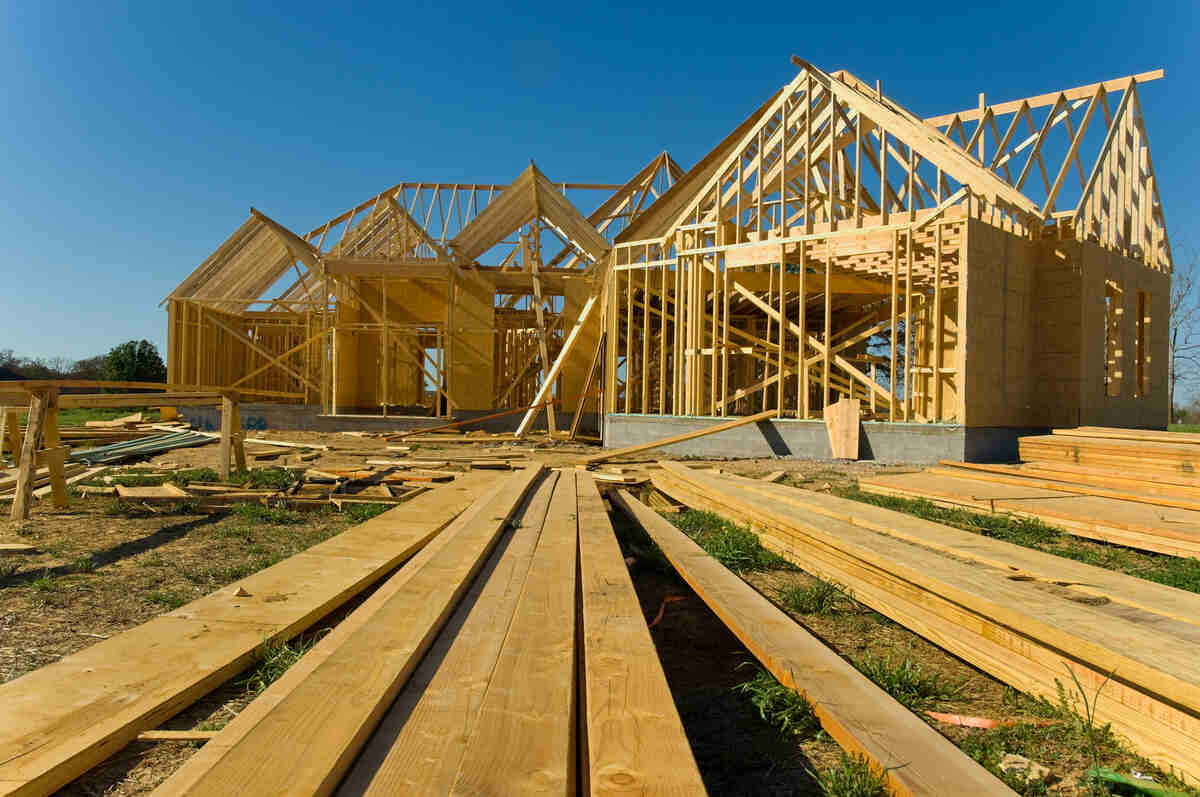 housing construction site