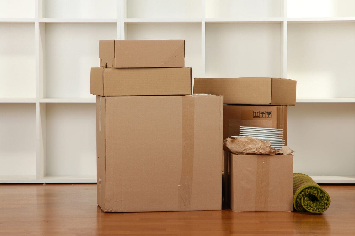 How to Save Money Moving Your Home While Reducing Waste 1 moving boxes
