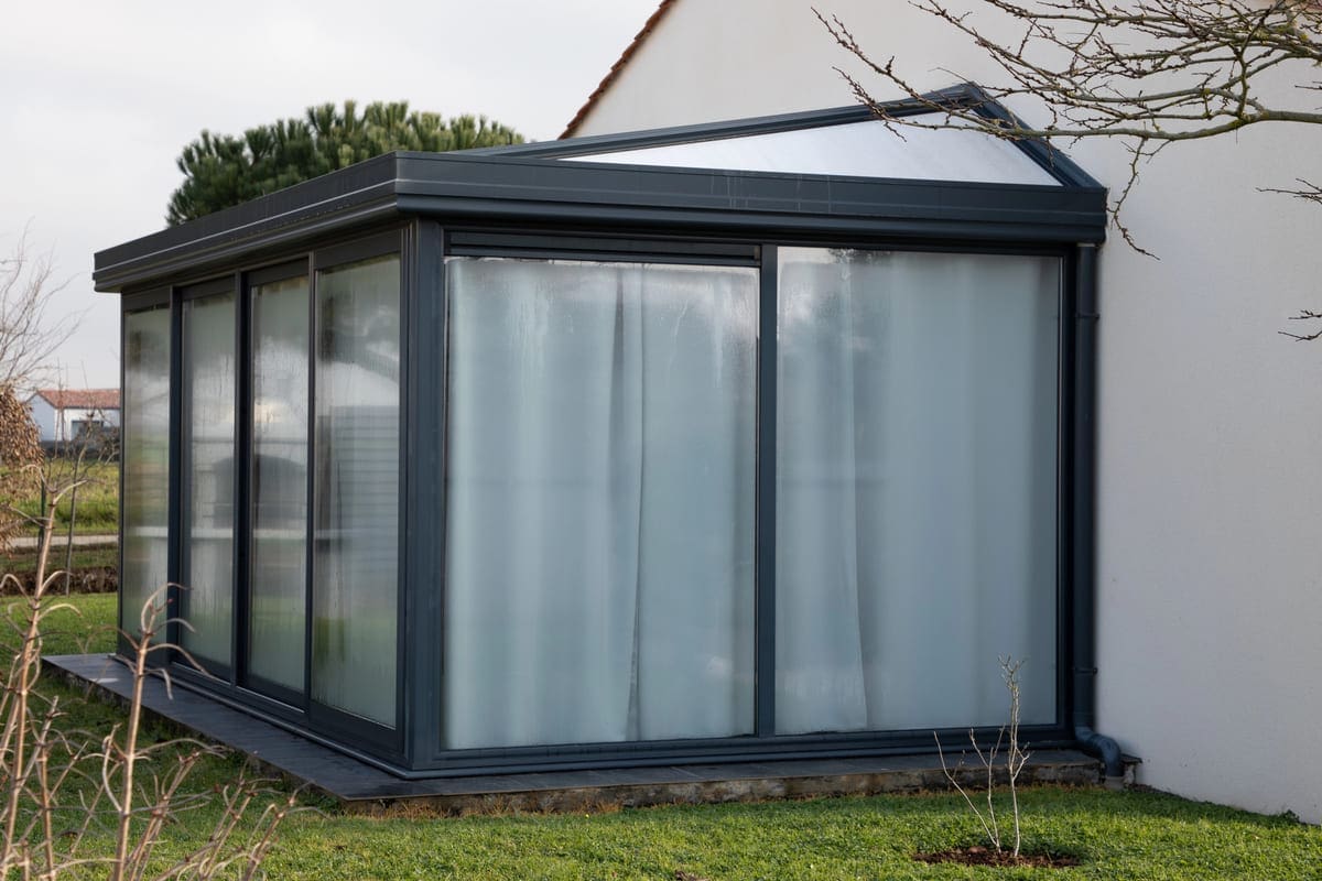prefab home addition - solarium