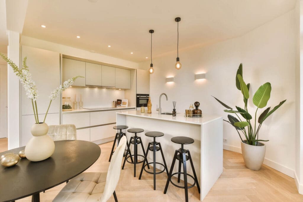 lighting in kitchen