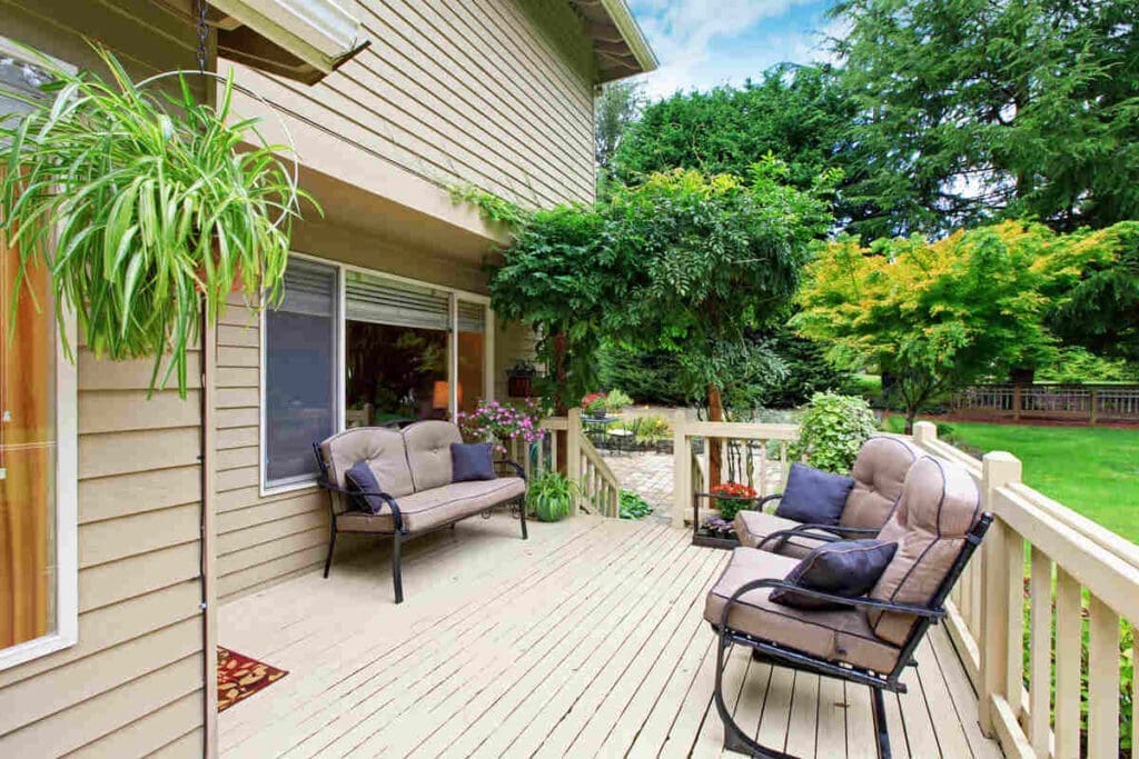 floating deck