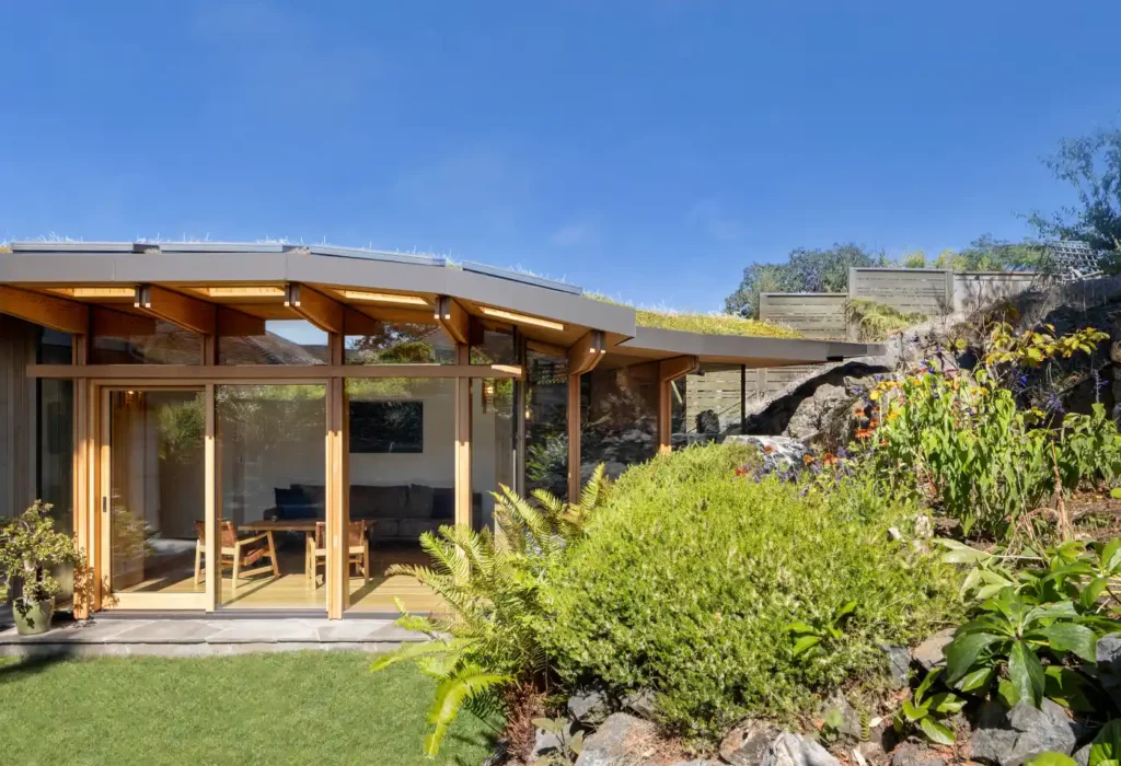 Grotto house front - Greenway architecture