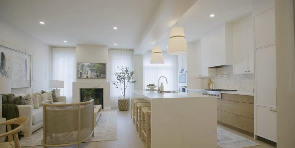 kitchen renovated