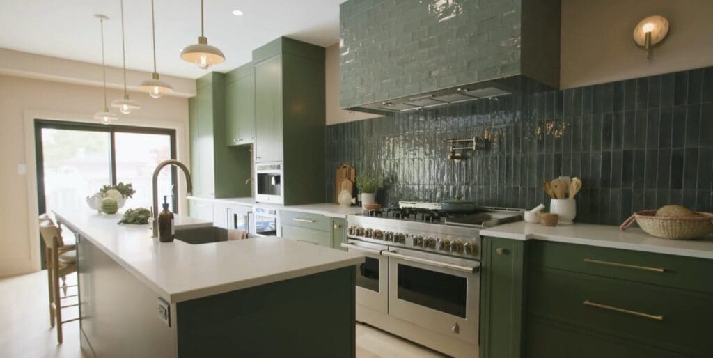 renovated kitchen