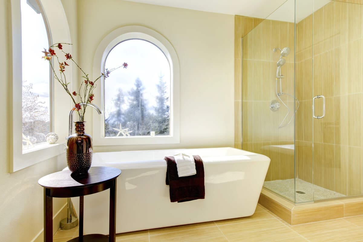 Why Alcove, Corner and Pony Wall Layouts Each Need a Different Shower Door Approach 7 nice bathroom with shower