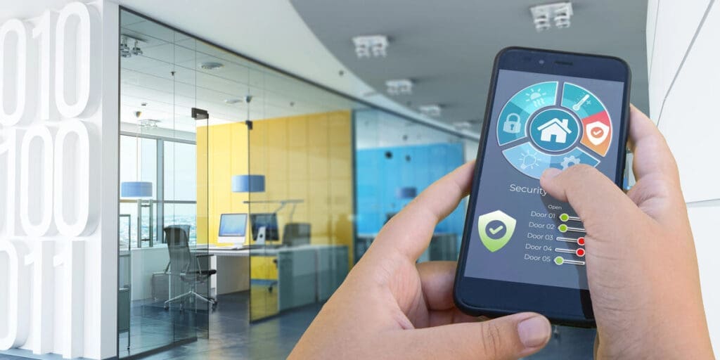 How to Develop Digital Resilience for Your Home or Commercial Building 5 using a phone to control smart home systems