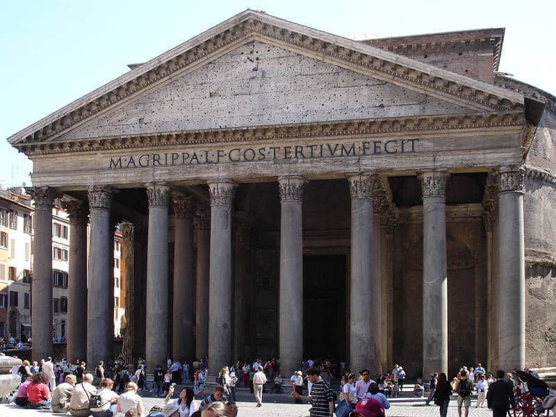 Durable and Sustainable Concrete Inspired by the Ancient Romans 2 Roman Pantheon - Durable and sustainable concrete