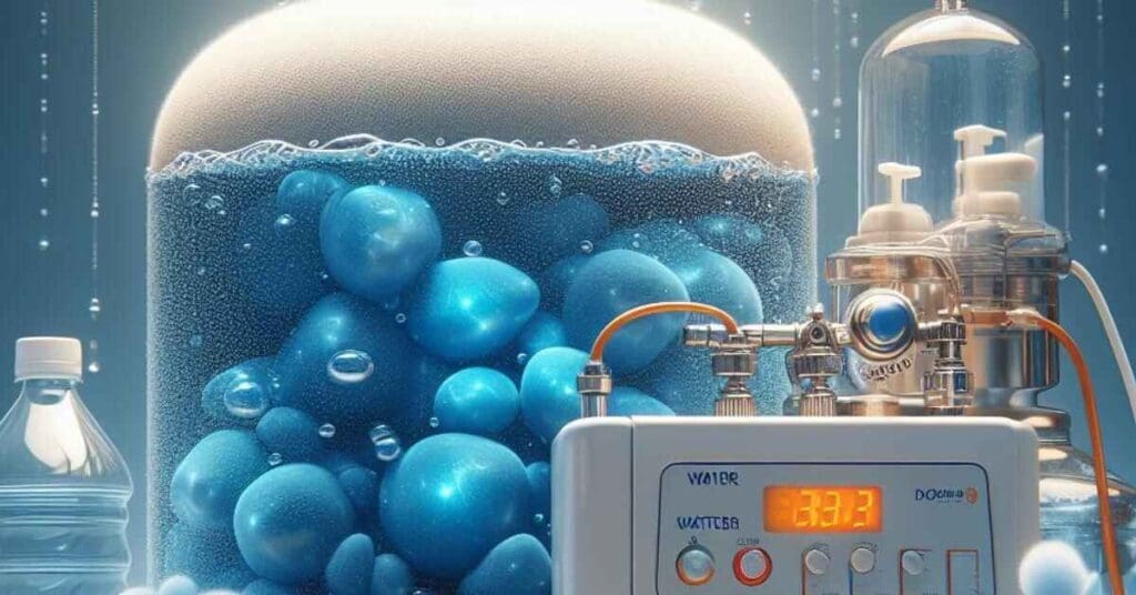 water softener vs water conditioner - water treatment system