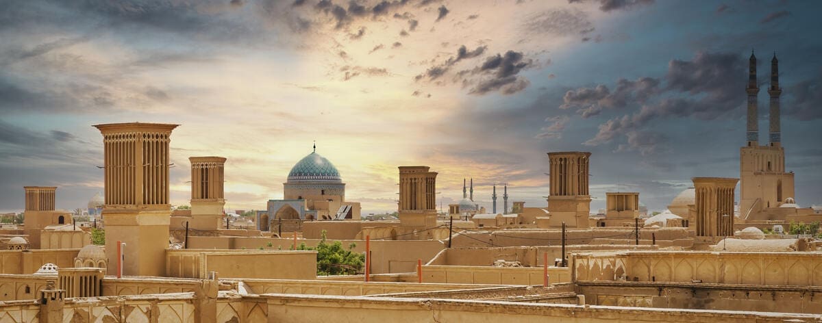 Traditional and Modern Passive Cooling Strategies for Buildings 2 windcatchers in Iran - passive cooling strategies