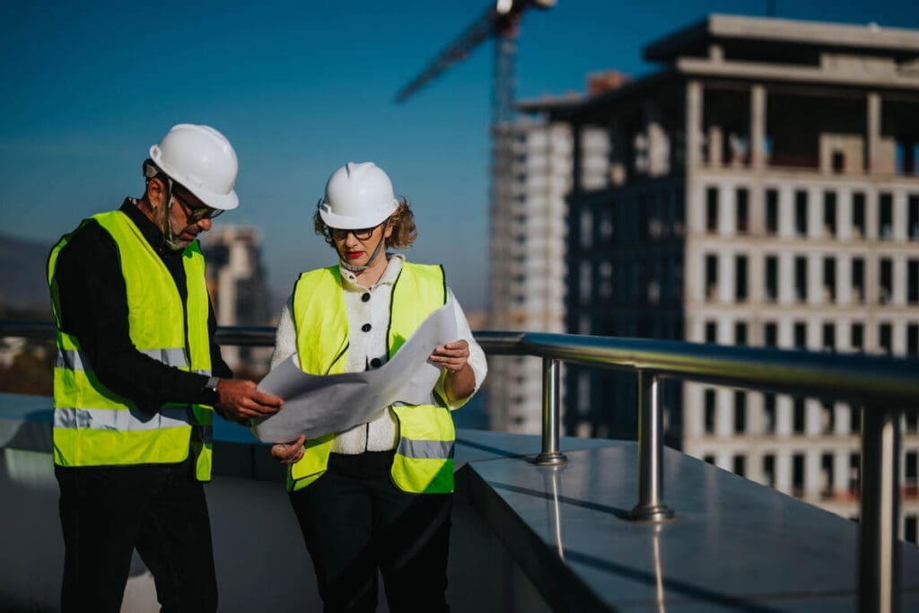 construction site crew