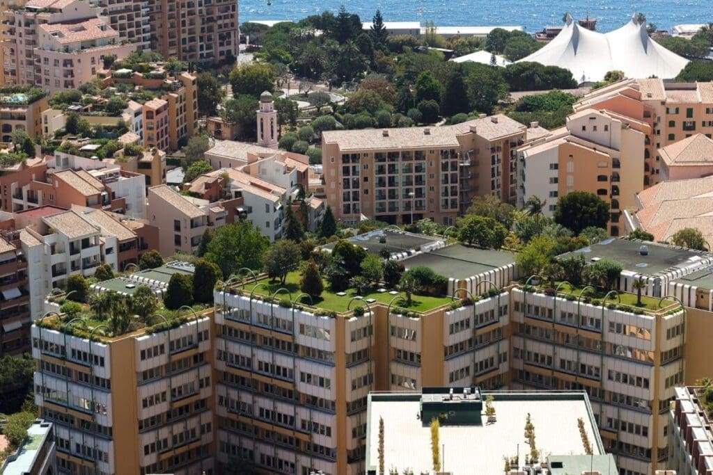 green roofs in city