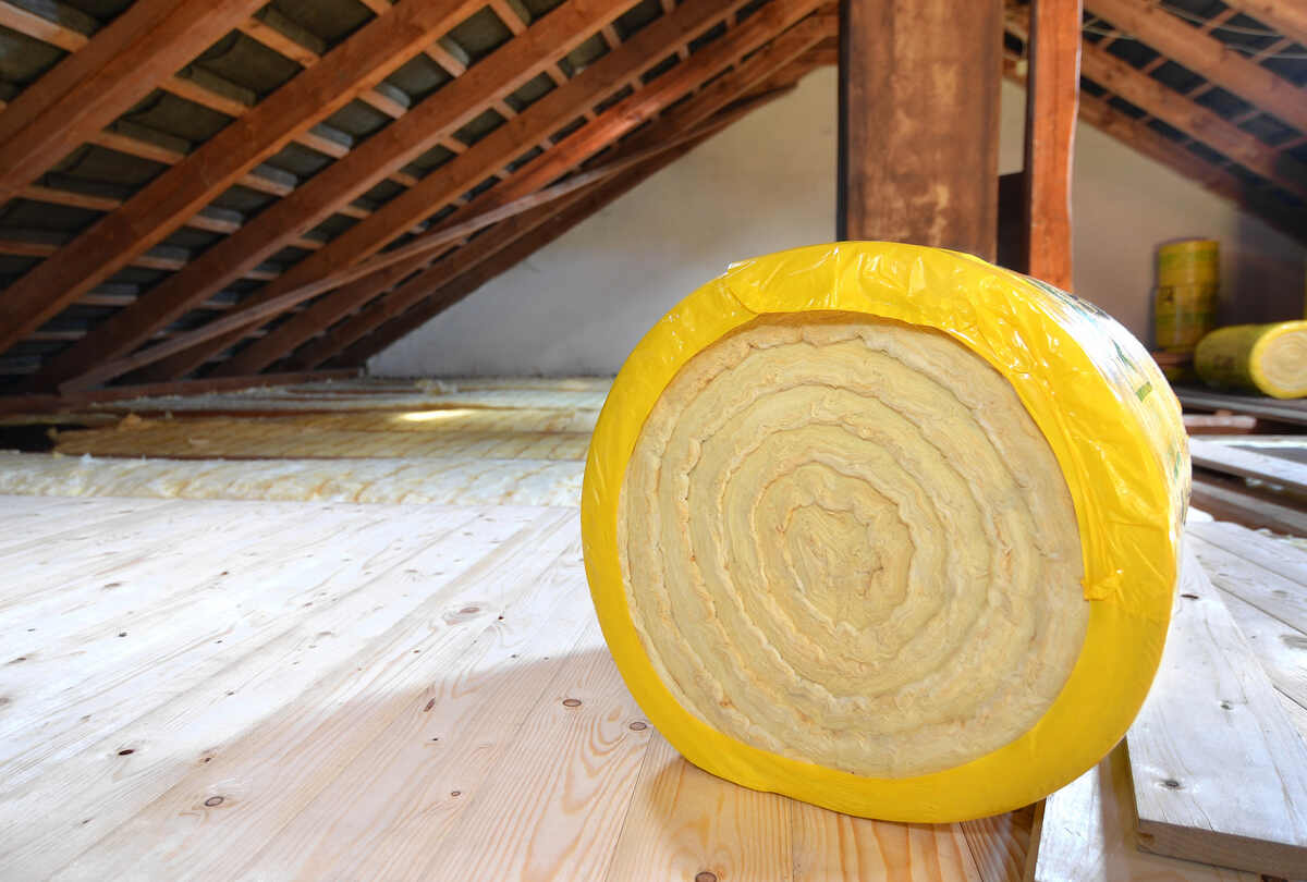 How to Winterproof Your Home 1 insulation batt in attic