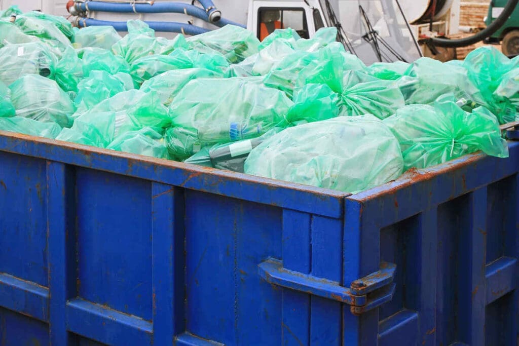 garbage dumpsters